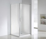 Wellis zuhanykabin Qadrum egy nyílóajtó szögletes Easy Clean 90x90x190 [OUTLET]